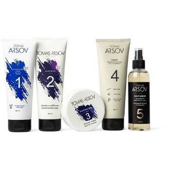 Sapphire Blonde Mask - Maska potlačují žluté a zlatavé tóny vlasů
